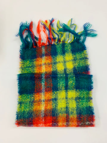 Robert Burns Mohair vintage scarf