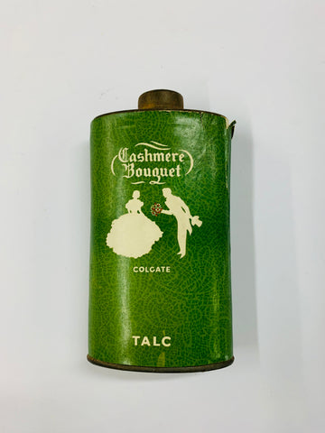 Vintage Cashmere Colgate Talc tin