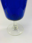 Cobalt blue Midcentury glass vase