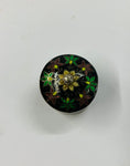 Sterling silver and enamel antique pill box