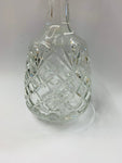 Antique cut crystal tall decanter