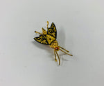 Vintage bug brooch