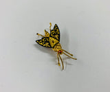 Vintage bug brooch