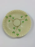Belleek shamrock large plate