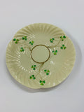 Belleek shamrock large plate