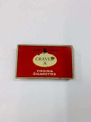Craven “A” Virginia cigarette tin