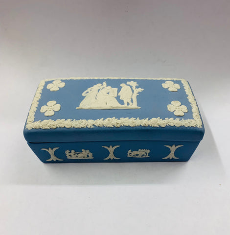 Wedgwood rectangle jewellery box