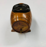 Wooden Whiskey barrel ashtray