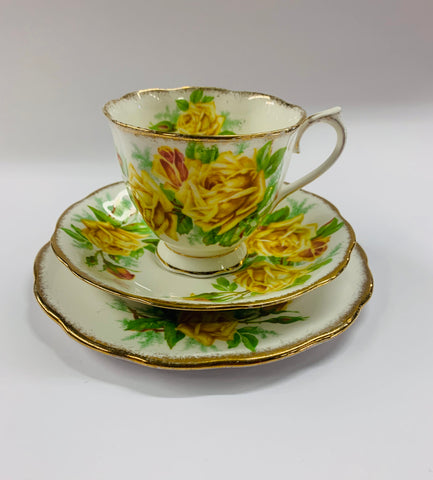 Royal Albert Tea Rose trio