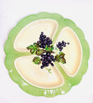 Carlton Ware 'Grape' Hors d'Oeuvres Dish c1950 Segmented Dish