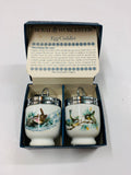 Pair of Royal Worcester egg coddlers in box