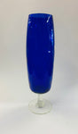 Cobalt blue Midcentury glass vase
