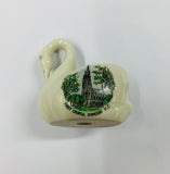 First Church Dunedin NZ chinaware swan