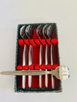 Set of Six Japaneses Made Cake Forks