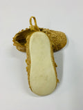 Pair of Victorian babies fabric shies