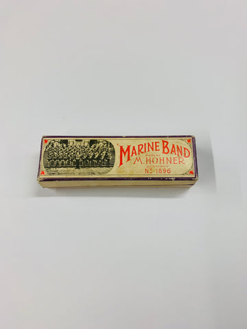 M Hohner marine brand harmonica no. 1896