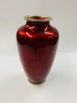 Japanese Red Enamel vase