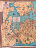 Early Universal Map of Auckland City and Suburbs