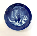 Royal Copenhagen Christmas Plate 1994 Christmas Shopping