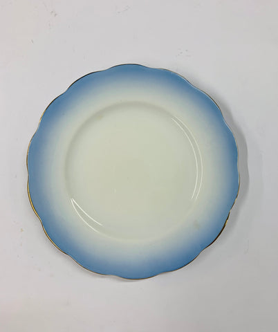 Royal Albert Rainbow side plate blue