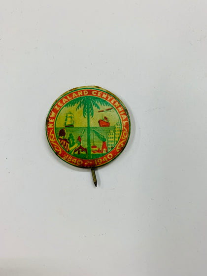 New Zealand Centenary 1840-1940 vintage stick pin