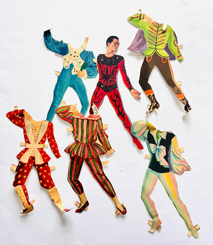 Anton Paper Cut out Doll with Outfits