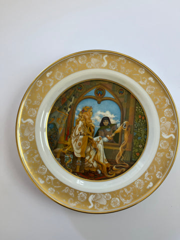 The Grimms Fairy Tales Plate “Rupunzel”