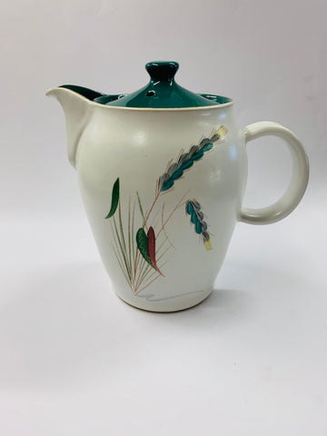 Denby Greenwheat coffee pot