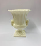 Hand potted White Vase