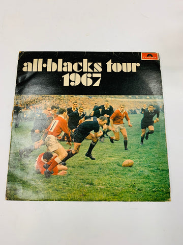 All Blacks tour of Britain 1967 LP record