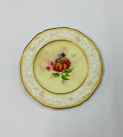 Paragon fruit pattern side plate