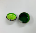 Sterling silver and enamel antique pill box