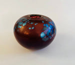 New Zealand iridescent glass vase