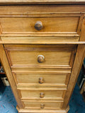 French marble top pot cupboard