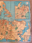 Early Universal Map of Auckland City and Suburbs