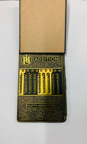 Vintage Putty Addiator maths calculator
