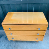 Retro Midcentury 3 Drawer Chest of Drawers