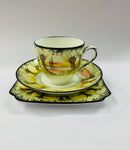 Royal Doulton woodland scene trio