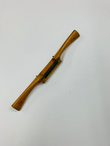 Antique wooden spoke shave