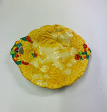 Newport pottery fruit dish