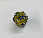 Antique 6 sided dragon cloisonné box