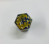 Antique 6 sided dragon cloisonné box