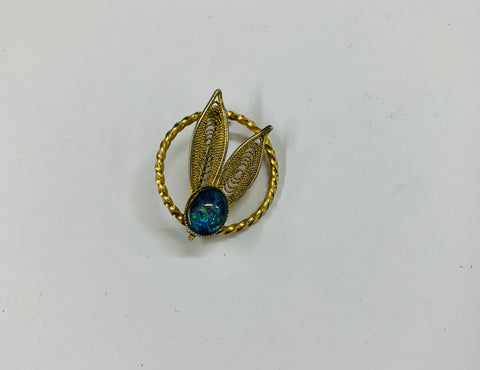 Vintage Opal brooch