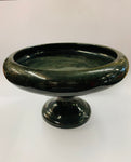 Fulper pottery glazed compote stand