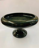 Fulper pottery glazed compote stand