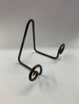 Vintage metal plate stand