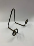 Vintage metal plate stand