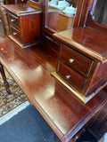 Mahogany Queen Anne style dressing table