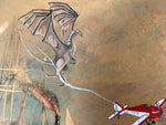 Bespoke Art “Beware what Flies in the Sky”