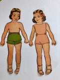 Char Cut out Dolls with Clothes